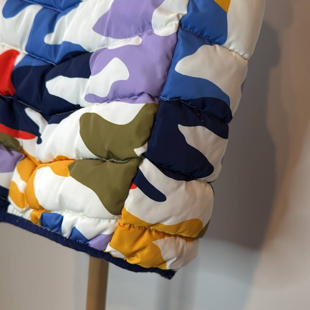 Boden Little Kid Sherpa Vest Multi Ski Camouflage Size 4-5 - Picture 10 of 12